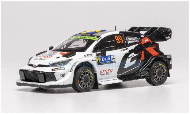 Product 1:43 | IXO-Models RAM1007.22 | Toyota Gazoo Racing GR Yaris Rally1 2025 #99 - E.Edmondson - O.Solberg