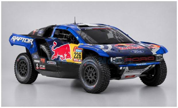 Product 1:43 | Spark S6263 | Ford M-Sport Dakar Rally Team Raptor T1+ 2026 #226 - M.Ekstr&ouml;m - E.Bergkvist