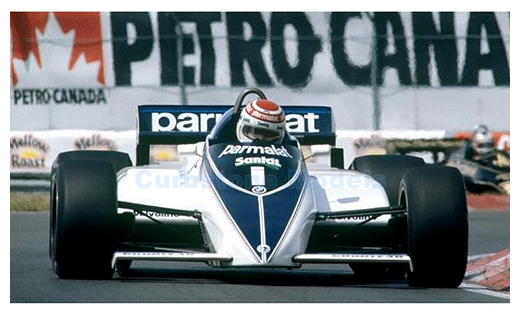 Product 1:43 | Tameo CPK001 | Brabham Ford BT-50 1982 - N.Piquet - R.Patrese