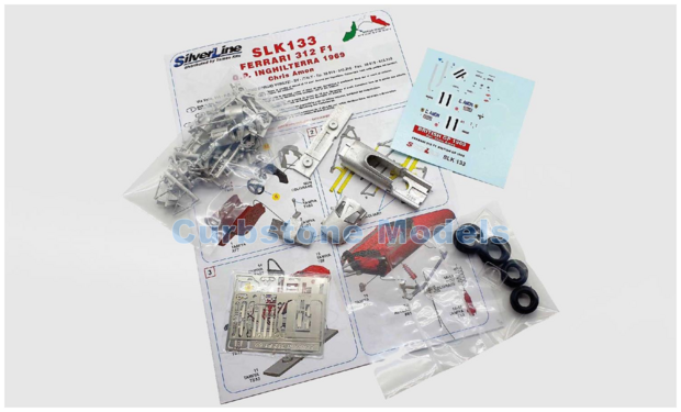 Product 1:43 | Tameo SLK133 | Scuderia Ferrari 312 F1 1969 #11 - C.Amon