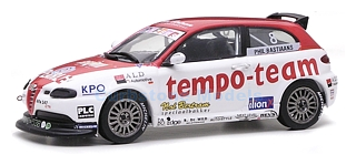 Product 1:43 | Spark S0482 | Alfa Romeo 147 | Tempo Team 2003 #8 - P.Bastiaans
