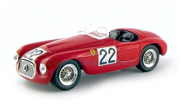 Product 1:43 | Artmodel ART011 | Ferrari 166 MM Spider | Lord Selsdon 1949 #22 - L.Chinetti - P.Mitchell Thomson