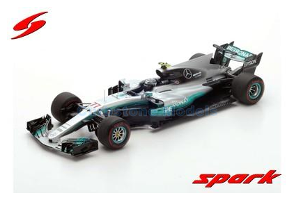 Product 1:18 | Spark 18S301 | Mercedes AMG Petronas F1  W08 EQ Power 2017 #77 - V.Bottas