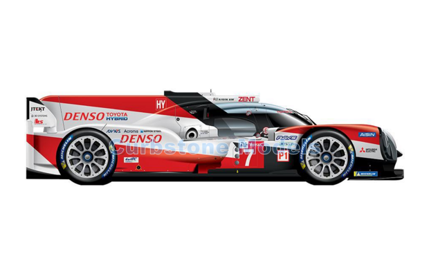 Product 1:18 | Spark 18S549 | Toyota Gazoo Racing TS050 Hybrid 2020 #7 - J.L&oacute;pez - M.Conway - K.Kobayashi