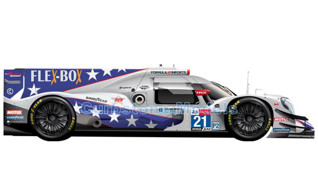 Product 1:18 | Spark 18S695 | Oreca 07 Gibson | DragonSpeed USA 2021 #21 - J.Montoya - B.Hanley - H.Hedman