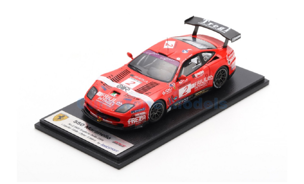 Product 1:43 | Looksmart LSRC218 | Ferrari 550 Maranello | BMS Scuderia Italia 2004 #2 - L.Bryner - E.Calderari - L.Cappellari 
