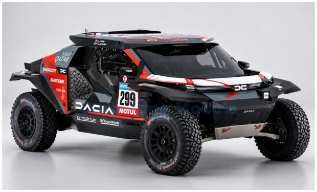 Product 1:43 | Spark S6261 | Dacia Sandrider 2023 #299 - F.Lurquin - N.Al Attiyah