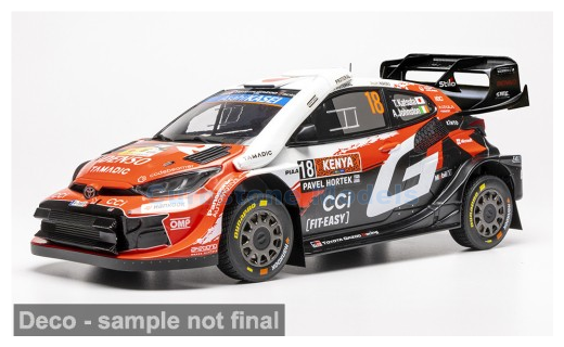 Product 1:18 | IXO-Models 18RMC282A.22-SF | Toyota Gazoo Racing GR Yaris Rally1 2026 #18 - A.Johnston - T.Katsuta