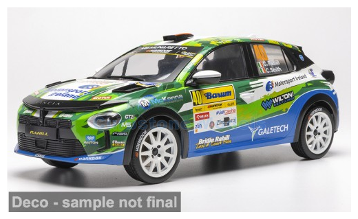 Product 1:18 | IXO-Models 18RMC276.22 | Lancia Ypsilon HF Rally4 2026 - C.Rahill - C.Smith