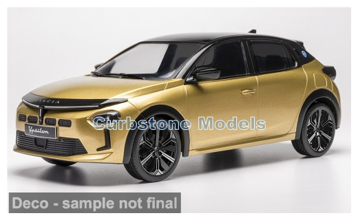 Product 1:18 | IXO-Models 18CMC277.22 | Lancia Ypsilon Gold and Black 2025