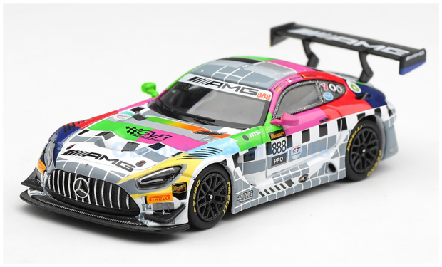 Product 1:64 | MiniGT MGT01336 | Mercedes AMG GT3 | GMR 2025 #888 - M.Martin - M.Grenier - M.Engel