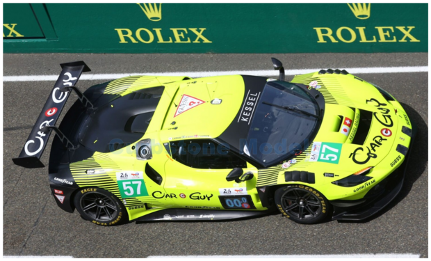 Product 1:43 | Looksmart 26LM57 | Ferrari 296 GT3 EVO | Kessel Racing 2026 #57 - D.Serra - C.Laursen - T.Kimura