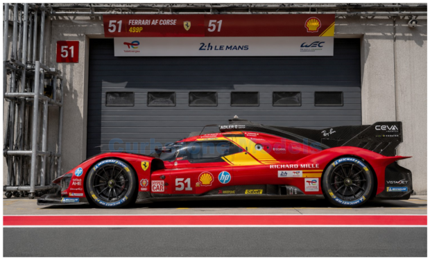Product 1:43 | Looksmart LSLM218 | Ferrari AF-Corse 499P Hypercar 2026 #51 - J.Calado - A.Giovinazzi - A.Pier Guidi