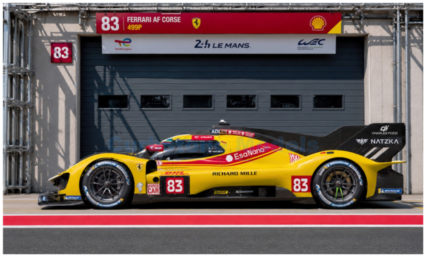 Product 1:43 | Looksmart LSLM219 | Ferrari AF-Corse 499P Hypercar 2026 #83 - Y.Ye - P.Hanson - R.Kubica