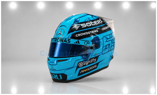 Product 1:5 | Spark 5HF169 | Bell Helmet | Mercedes AMG Petronas F1 Team 2026 #63 - G.Russell