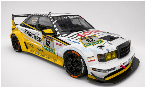 Product 1:18 | Spark 18SG084 | HWA Engineering Speed Mercedes Benz 190 EVO.R 2026 #62 - S.Asch - L.Ludwig - M.Winkelhock - A.Ad