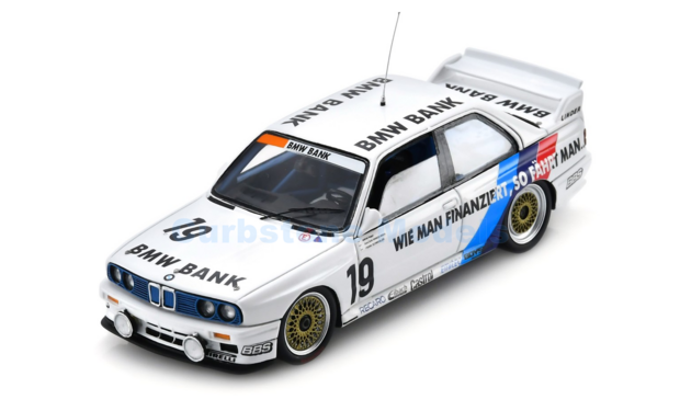 Product 1:43 | Spark 43NUR1990 | Linder Team M M3 (E30) 1990 #19 - A.Heger - F.Schmickler - J.Winkelhock