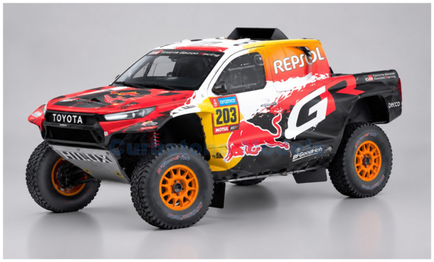 Product 1:43 | Spark S6268 | Repsol Toyota Gazoo Racing GR DKR Hilux T1+ 2026 #203 - S.Quintero - A.Short