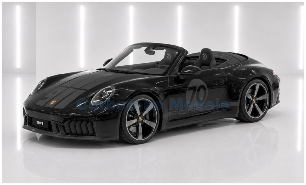 Product 1:18 | Minichamps 155064131 | Porsche 911 Carrera GTS Cabriolet Spirit 70 Black 2025