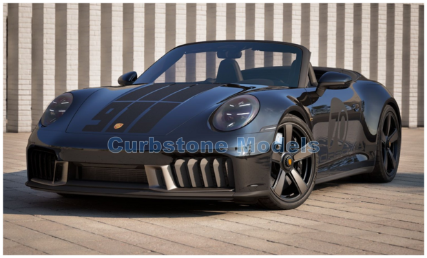 Product 1:18 | Minichamps 155064131 | Porsche 911 Carrera GTS Cabriolet Spirit 70 Black 2025