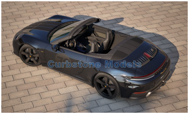 Product 1:18 | Minichamps 155064131 | Porsche 911 Carrera GTS Cabriolet Spirit 70 Black 2025