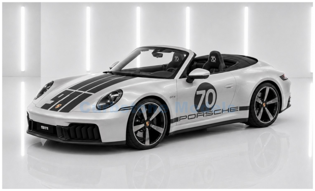 Product 1:18 | Minichamps 155064132 | Porsche 911 Carrera GTS Cabriolet Spirit 70 Black 2025