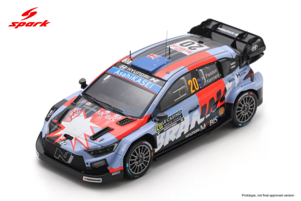 Product 1:43 | Spark S6921 | Hyundai Shell Mobis WRT i20 N Rally1 2026 #20 - J.Kennard - H.Paddon