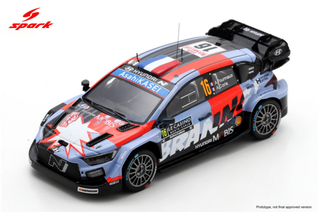 Product 1:43 | Spark S6918 | Hyundai Shell Mobis WRT i20 N Rally1 2026 #16 - A.Fourmaux - A.Coria
