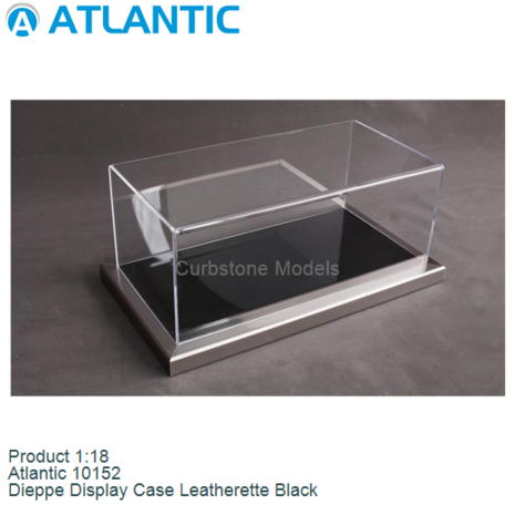 Product 1:18 | Atlantic 10152 | Dieppe Display Case Leatherette Black