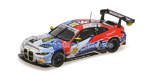 Product 1:43 | Minichamps 410242546 | BMW M4 GT3 EVO | Team WRT 2024 #46 - M.Martin - V.Rossi - R.Marciello