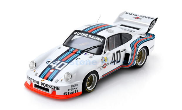 Product 1:18 | Spark 18S1101 | Porsche 935 | Martini Racing 1976 #40 - R.Stommelen - M.Schurti