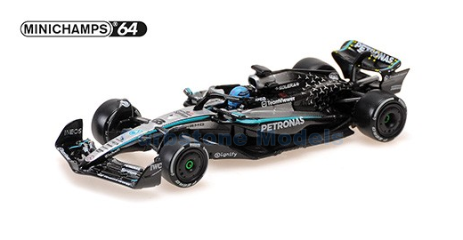 Product 1:64 | Minichamps 640251063 | Mercedes AMG Petronas Formula One Team W16 E Performance 2025 #63 - G.Russell