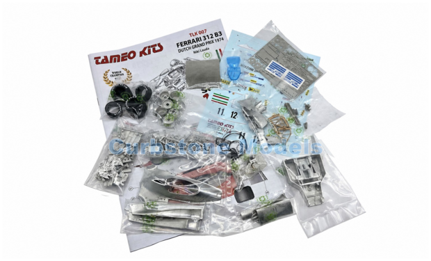 Product 1:24 | Tameo TLK007 | Scuderia Ferrari 312 B3 1974 #12 - N.Lauda - C.Regazzoni