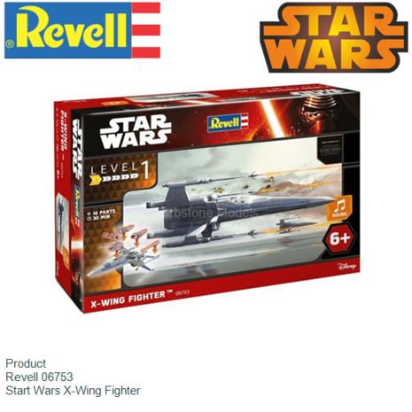 Product  | Revell 06753 | Start Wars X-Wing Fighter