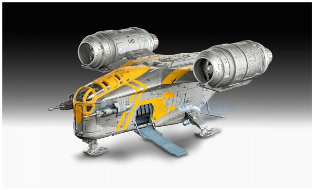 Product 1:72 | Revell 06747 | The Mandalorian Razor Crest II - T.Mandalorian - T.Grogu