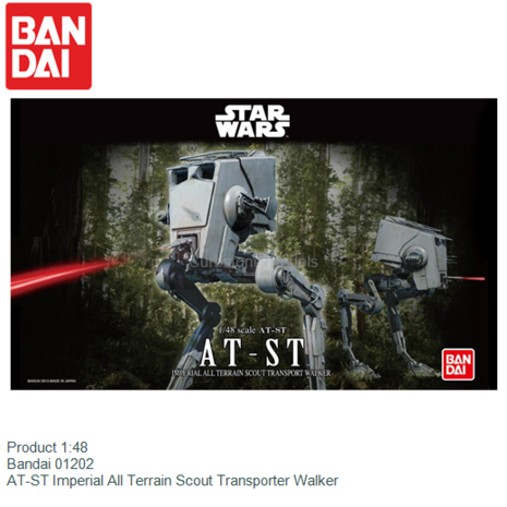 Product 1:48 | Bandai 01202 | AT-ST Imperial All Terrain Scout Transporter Walker
