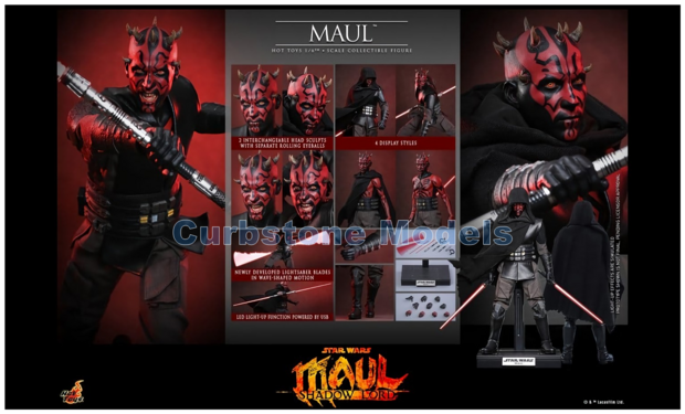 Product 1:6 | Hot Toys 915592 | Masterpiece Action Figure 29cm - D.Maul 