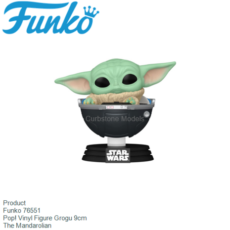 Product  | Funko 76551 | Pop! Vinyl Figure Grogu 9cm | The Mandarolian