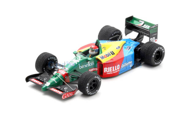 Product 1:43 | Spark S5337 | Benetton Ford F1 Team B198B Ford 1990 #19 - A.Nannini