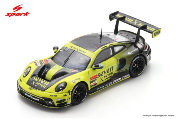 Product 1:64 | Spark 64SGT25666 | Porsche GT3 R | Seven x Seven Racing 2025 #666 - K.Fujinami - M.Kondo