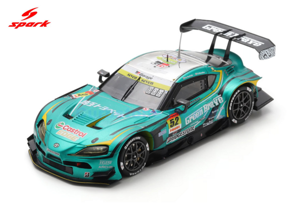 Product 1:43 | Spark 43SGT25052 | Toyota GR Supra GT | Saitama Green Brave 2025 #25 - H.Yoshida - S.Nonaka