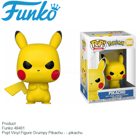 Product  | Funko 48401 | Pop! Vinyl Figure Grumpy Pikachu - -.pikachu