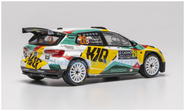 Product 1:18 | IXO-Models RAM1032LQ.22 | Skoda Fabia RS Rally2 2026 #26 - E.Camilli - T.de la Haye
