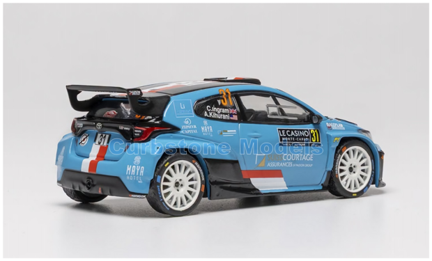Product 1:43 | IXO-Models RAM1033LQ.22 | Toyota GR Yaris Rally2 | RaceSeven 2026 #37 - C.Ingram - A.Kihurani