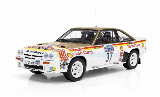 Product 1:18 | IXO-Models 18RMC261.22 | Opel Manta 400 1984 #37 - B.Fisher - A.Frazer