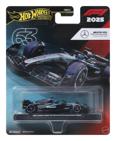 Product 1:64 | Hotwheels JKD80 | Mercedes AMG Petronas F1 Team W16 2025 #63 - G.Russell