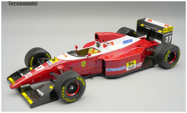 Product 1:18 | Tecnomodel TMD18337C | Scuderia Ferrari F93A 1993 #27 - J.Alesi