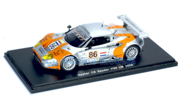 Product 1:43 | Spark S0320 | Spyker Squadron b.v C8 Spyder GT2-R 2006 #86 - M.Hezemans - J.Bleekemolen - J.Kane