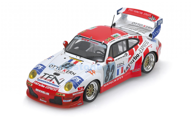Product 1:43 | Spark S9906 | Porsche 911 GT2 | Larbre Comp&eacute;tition 1996 #82 - A.Ahrl&eacute; - P.Goueslard - P.Bourdais
