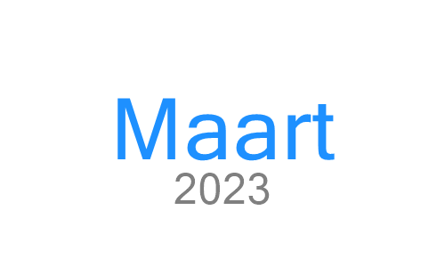 Maart 2023 Maart-2023